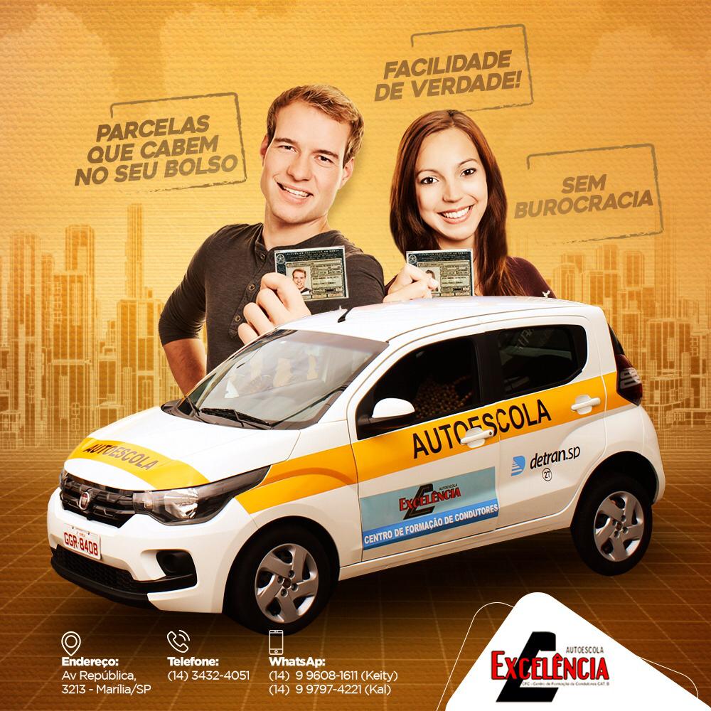 Autoescola Excelência em Marília, SP | Autoescolas - Centro de Formação ...