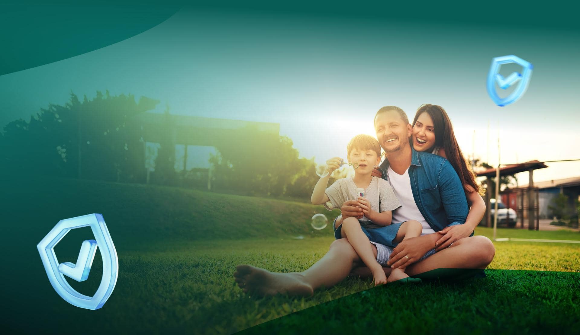 <strong>Mais do que seguro.<br /> É proteção completa <br /> para quem você mais ama.</strong>