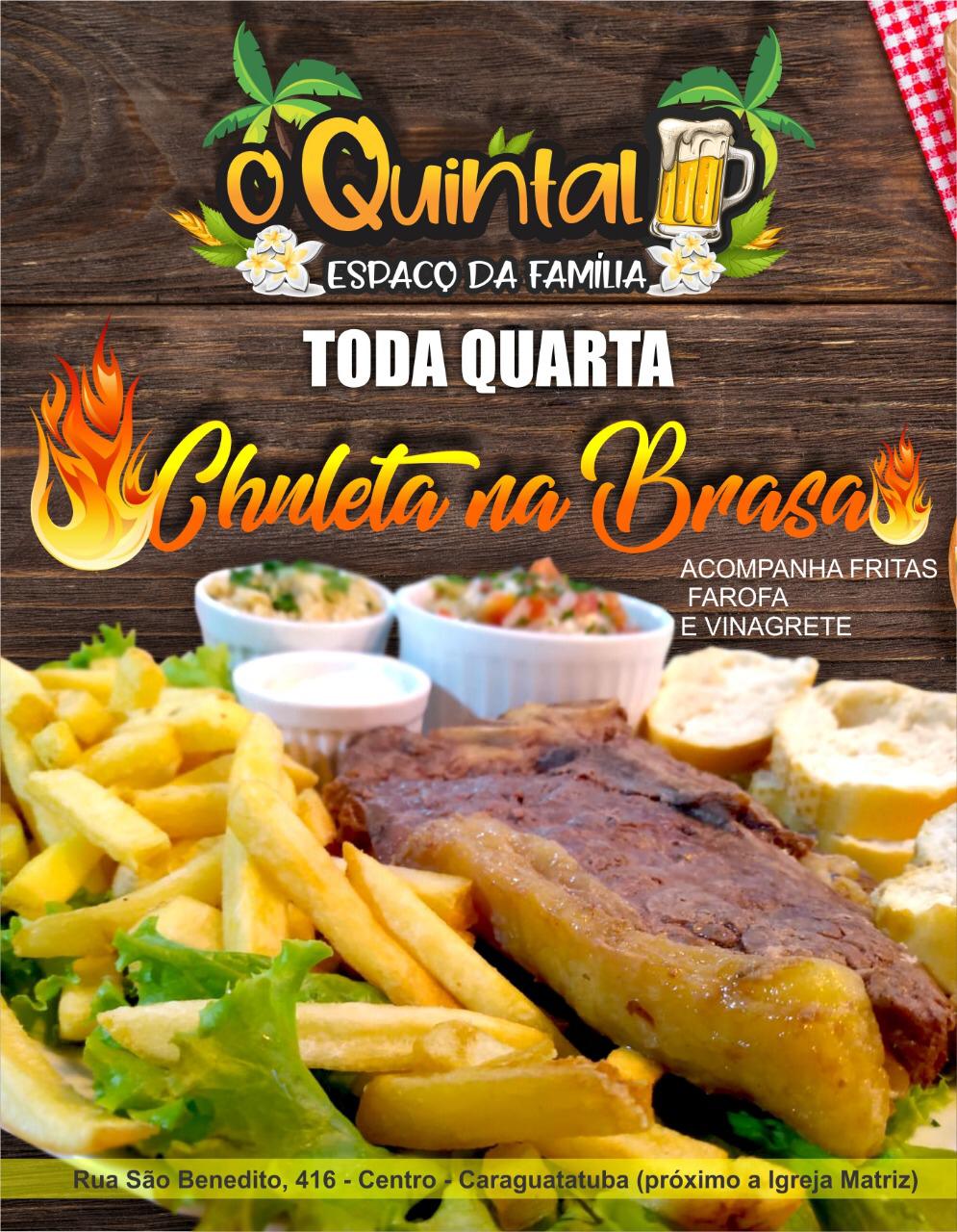 O Quintal | Restaurantes em Caraguatatuba | WhatsApp e telefone
