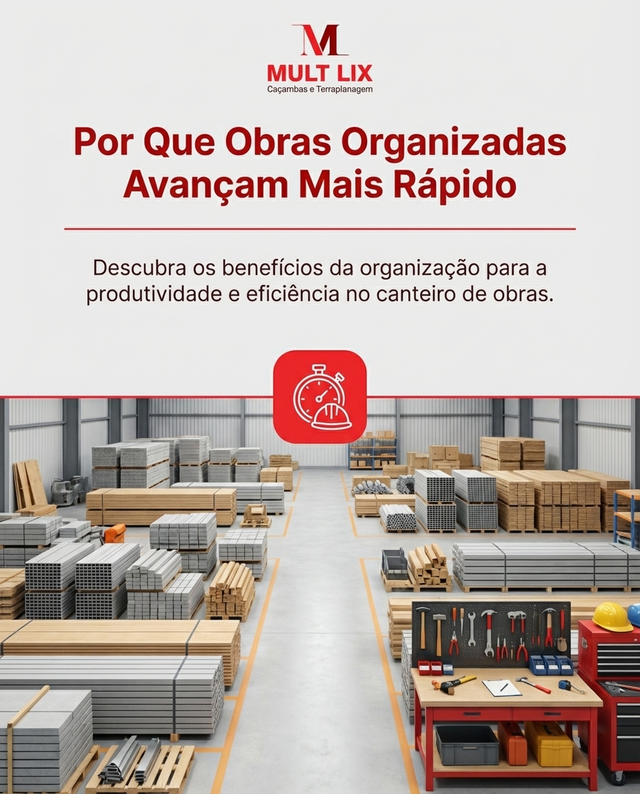 Por Que Obras Organizadas Avançam Mais Rápido