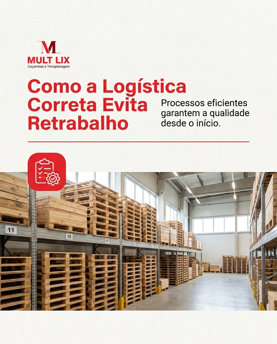Como a Logística Correta Evita Retrabalho