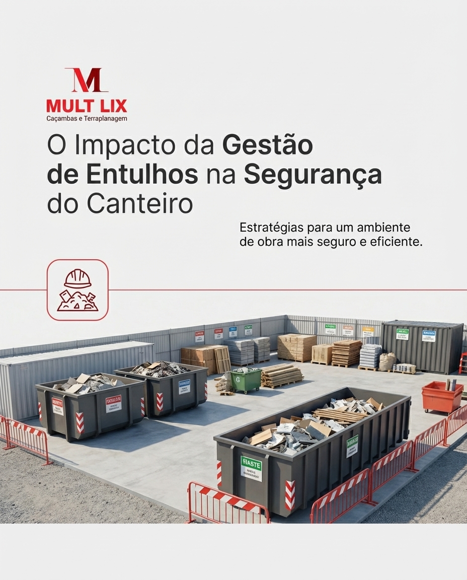 O Impacto da Gestão de Entulhos na Segurança do Canteiro