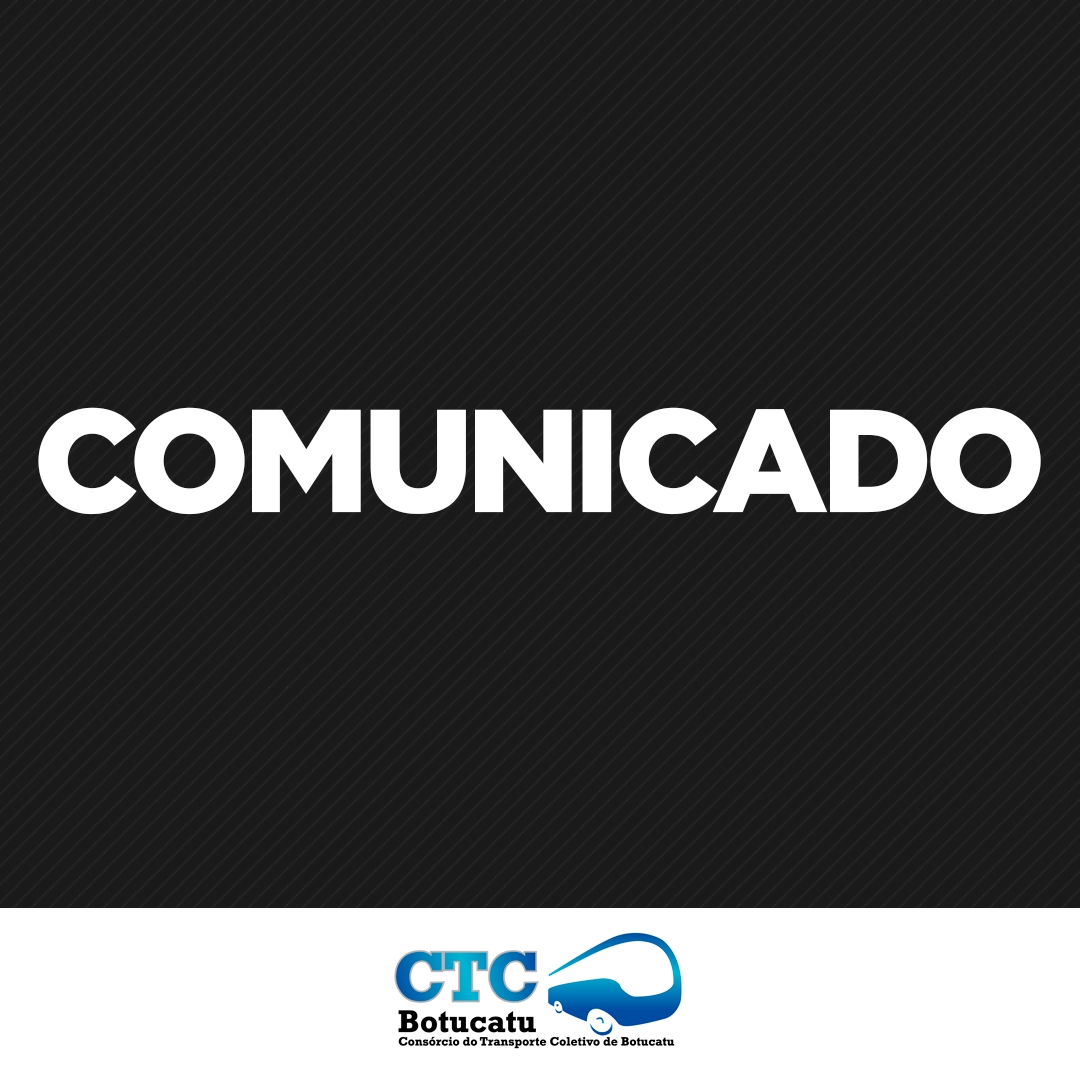 Comunicado---CTCB Comunicado---CTCB