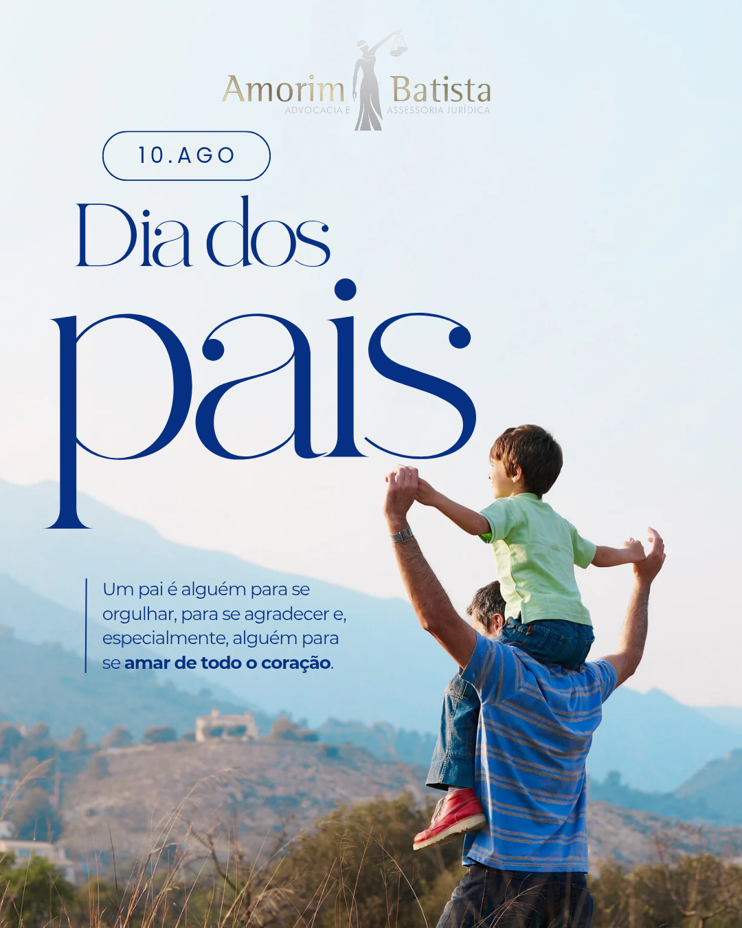 Dia dos pais mensagem data comemorativa básico clean azul post instagram_20250810_092223_0000