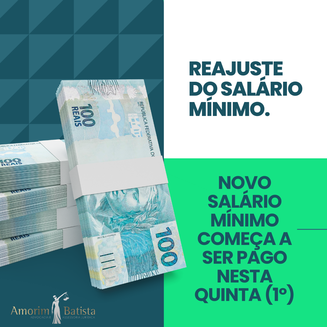 Informativo novo salário mínimo 2024