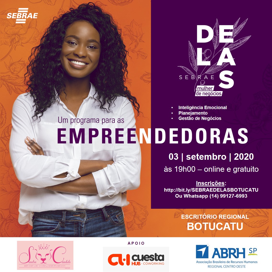 sebrae delas