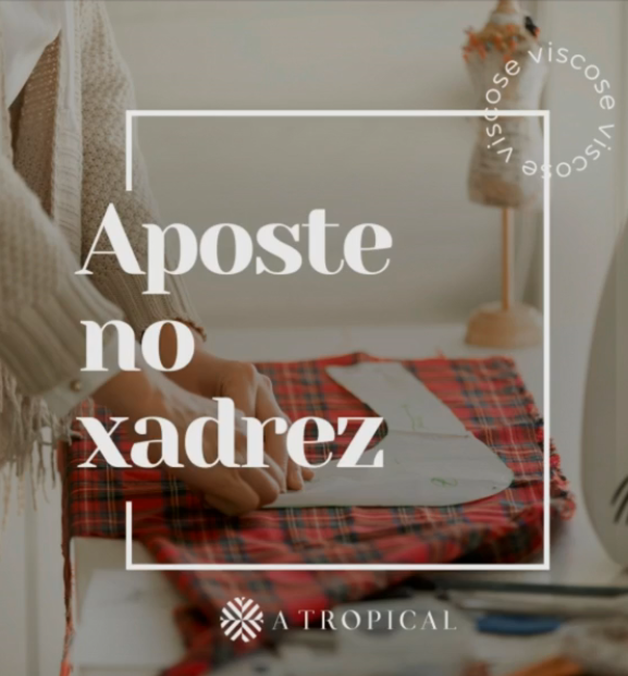 a tropical tecidos - xadrez