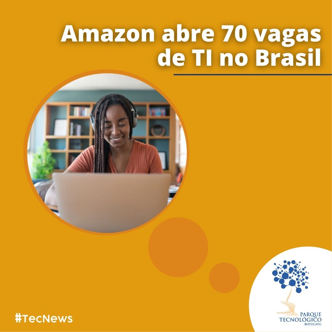 Amazon abre vagas para profissionais de TI