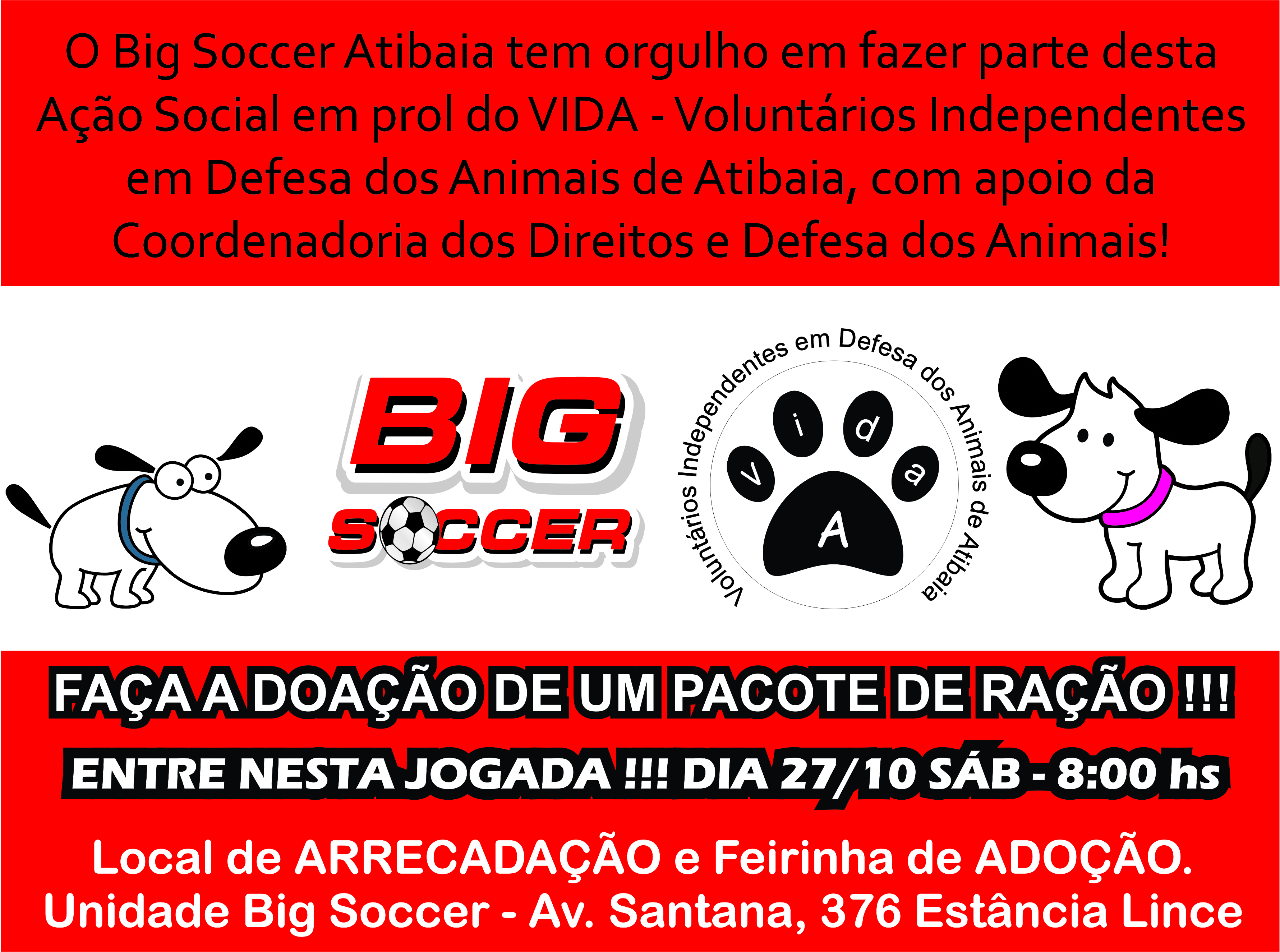 FAÇA UMA DOAÇÃO E ADOTE UM CÃO 27-10-2018 FAÇA UMA DOAÇÃO E ADOTE UM CÃO 27-10-2018