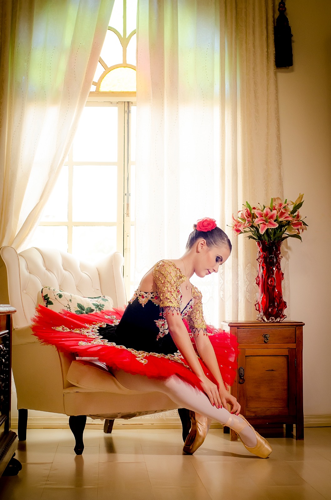 Fotográfo para bailarina dip fotos