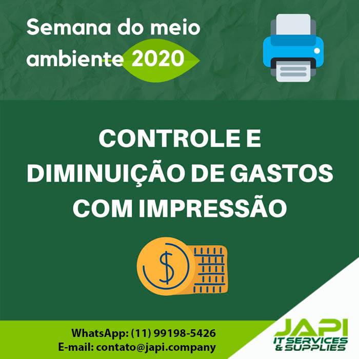 CONTROLE DIMINUIÇÃO DOS GASTOS