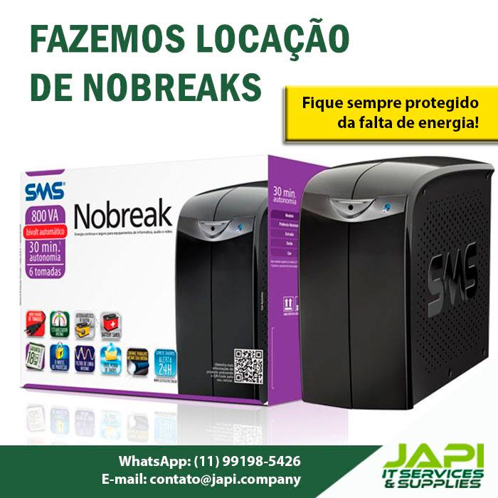 LOCAÇÃO DE NOBREAK