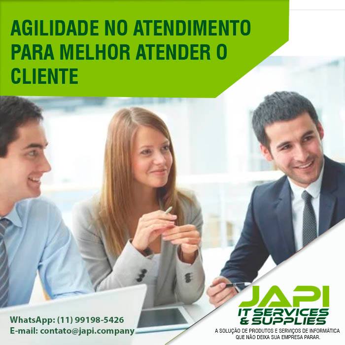 AGILIDADE ATENDIMENTO