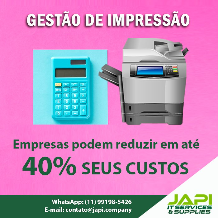 GESTÃO DE IMPRESSÃO