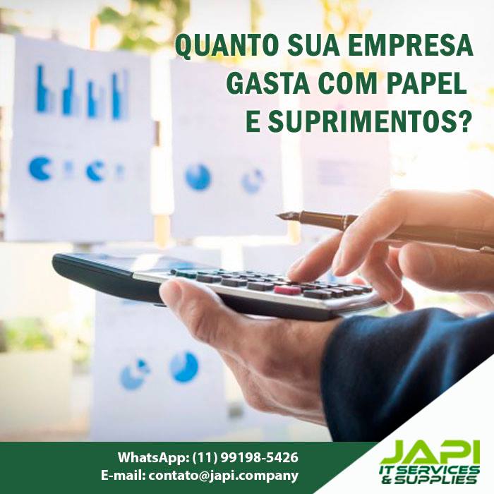 QUANTO SUA EMPRESA GASTA COM PAPEL