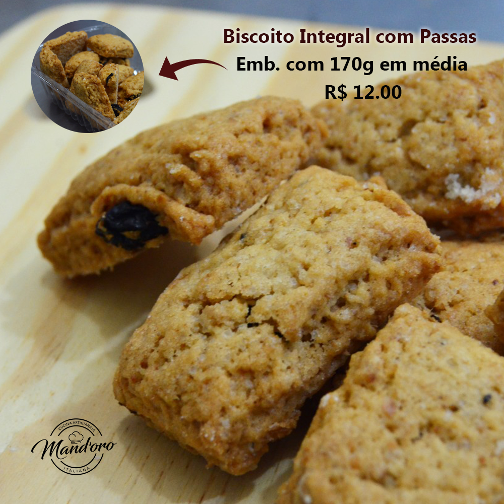 BISCOITO INTEGRAL BISCOITO INTEGRAL
