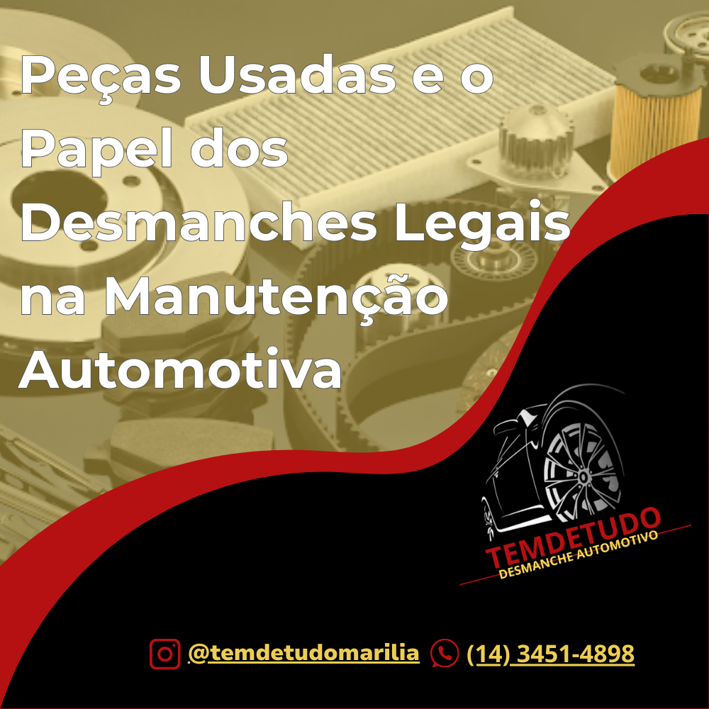 Tem de Tudo - Peças de Desmanche Nacionais e Importadas (1)