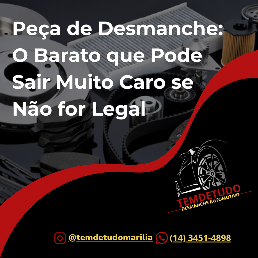 Tem de Tudo - Peças de Desmanche Nacionais e Importadas (2)