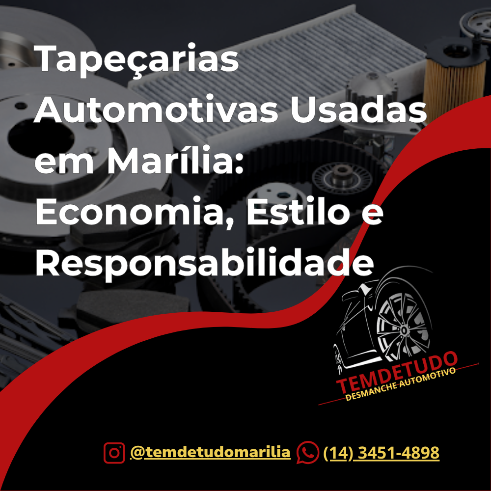 Tem de Tudo - Peças de Desmanche Nacionais e Importadas (1)