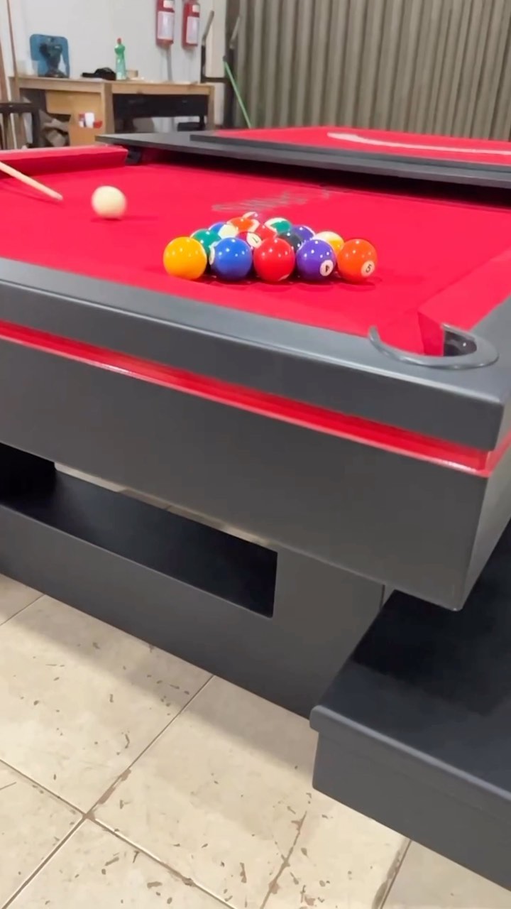 Mesa de bilhar 3 em 1