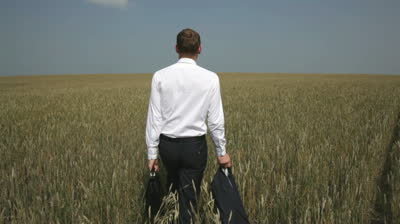 stock-footage-the-rear-view-of-a-young-businessman-heading-towards-the-horizon-across-the-field stock-footage-the-rear-view-of-a-young-businessman-heading-towards-the-horizon-across-the-field