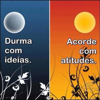 Ideias e Atitudes por que não caminham juntas Ideias e Atitudes por que não caminham juntas