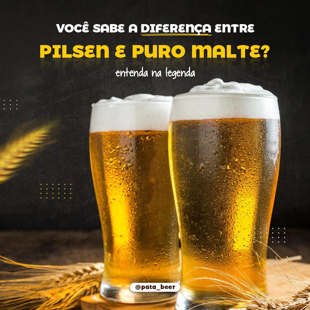 Você sabe a diferença entre pilsen e puro malte? em Bauru, SP ...