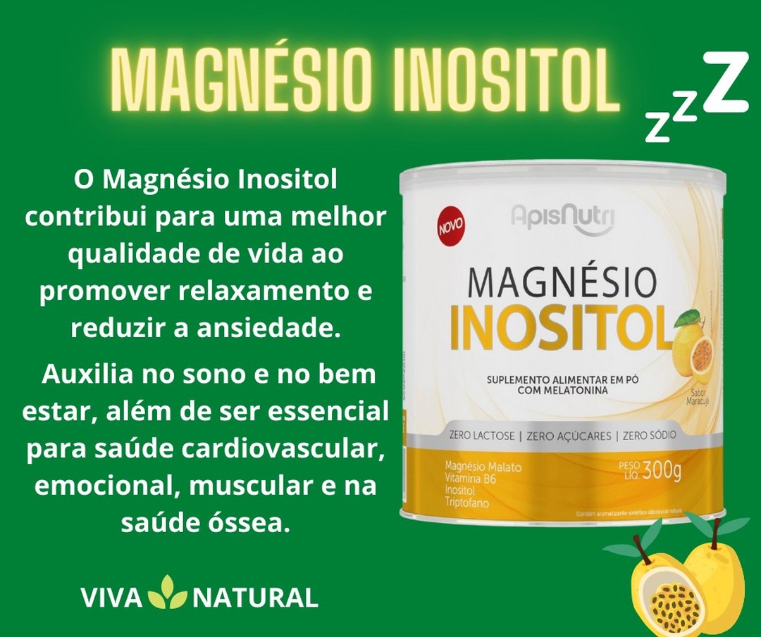 O que é o magnésio inositol