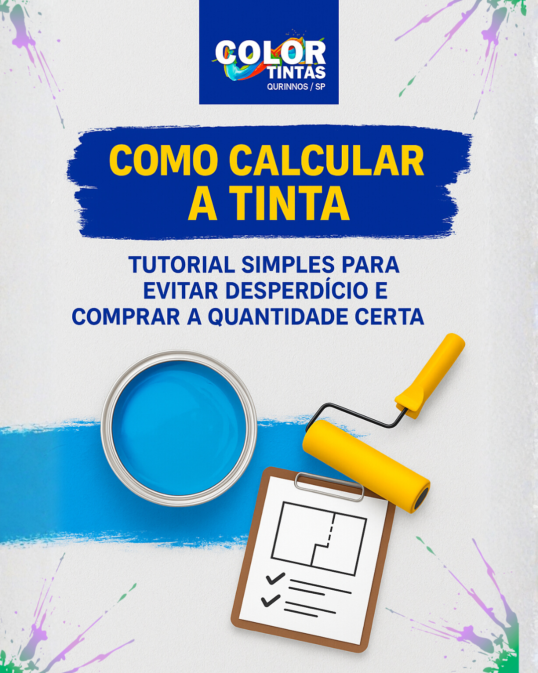 calcular o uso de tinta