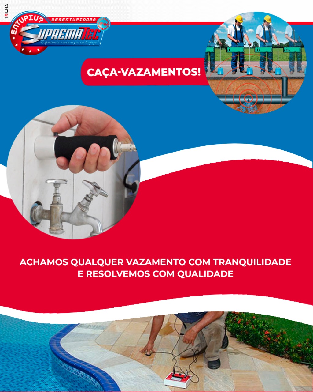 caça vazamentos