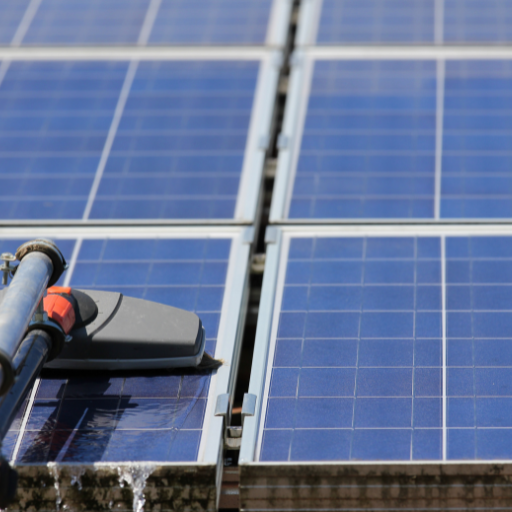 limpeza de painel solar 