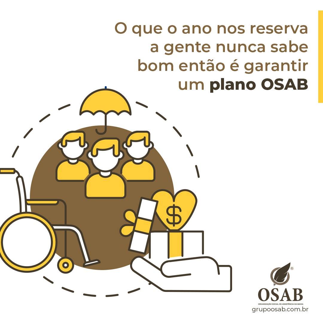 GARANTA O ANO COM COBERTURA OSAB