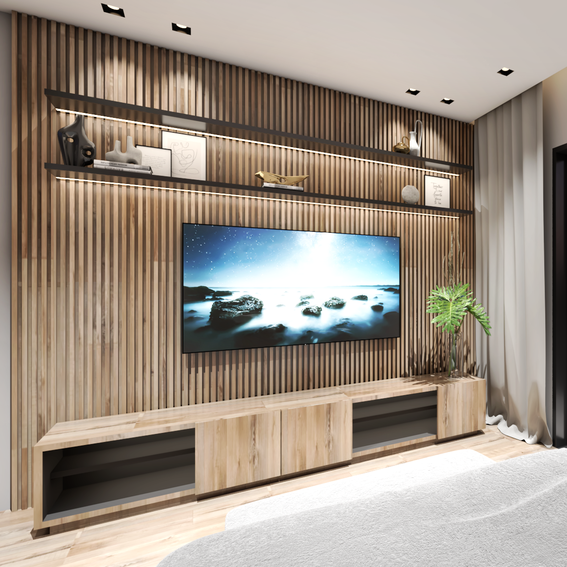 PJP - SUÍTE 5 - PAINEL TV