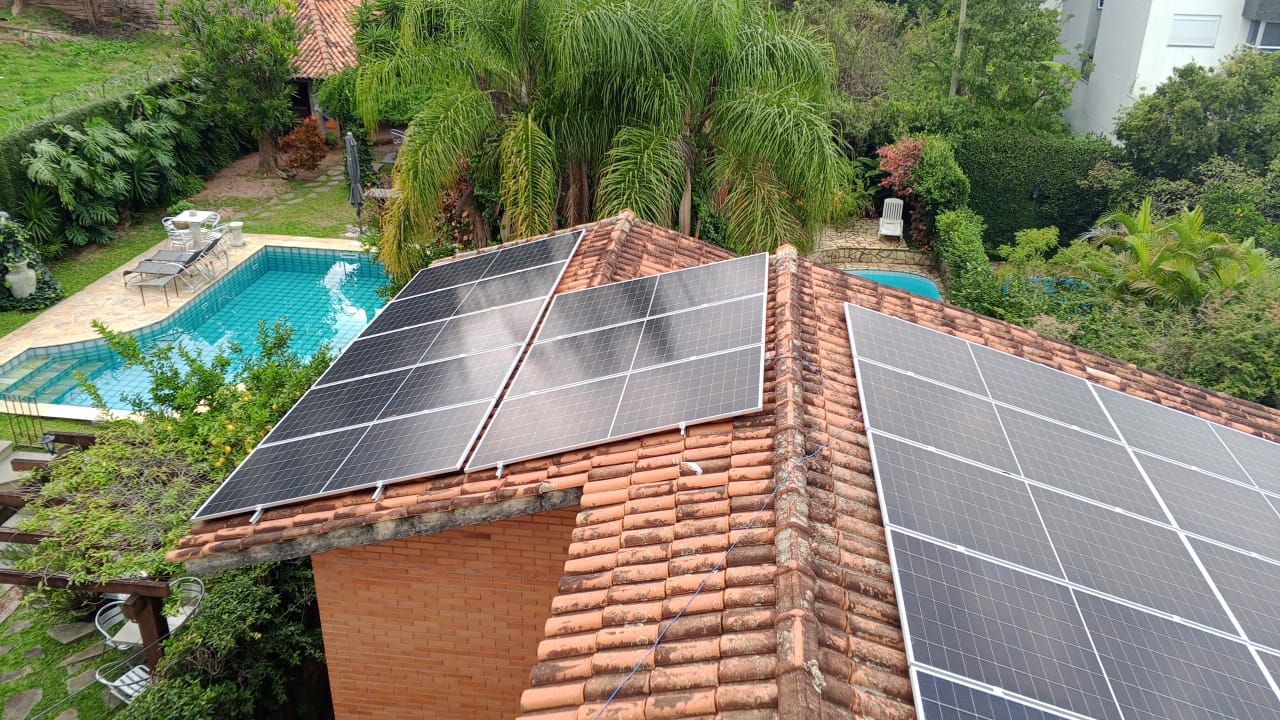 Instalação em condomínio de casa Alphaville porto alegre