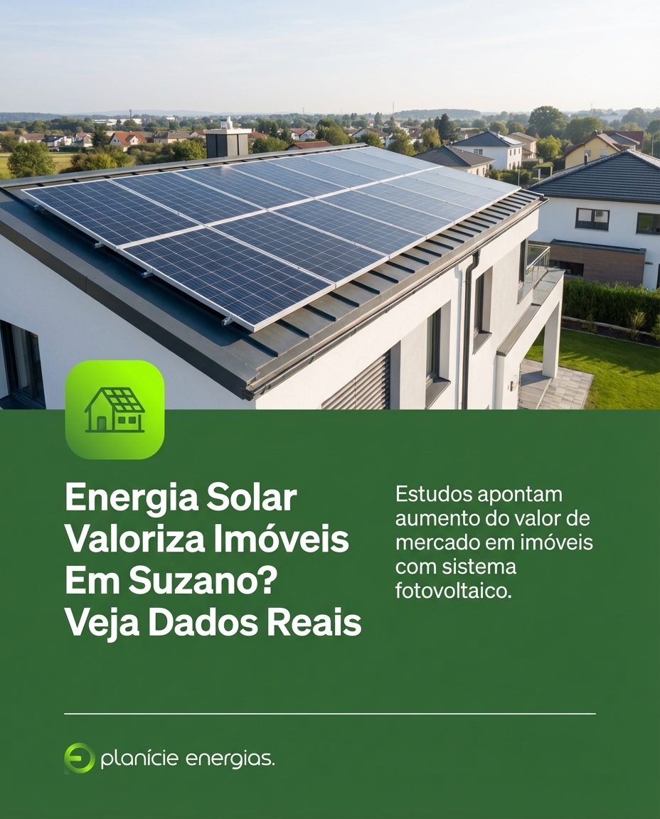 Energia Solar Valoriza Imóveis Em Suzano? Veja Dados Reais