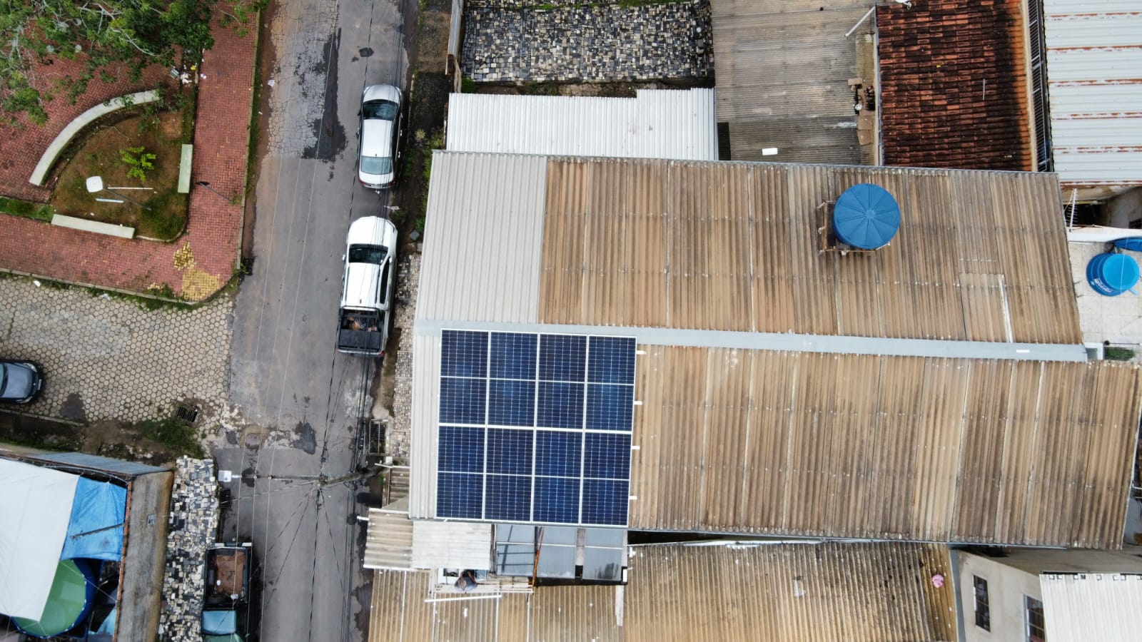 Usina solar em Ponte Nova MG,4,68kwp