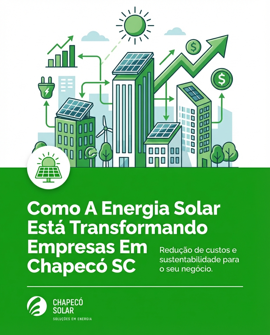 Como A Energia Solar Está Transformando Empresas Em Chapecó SC