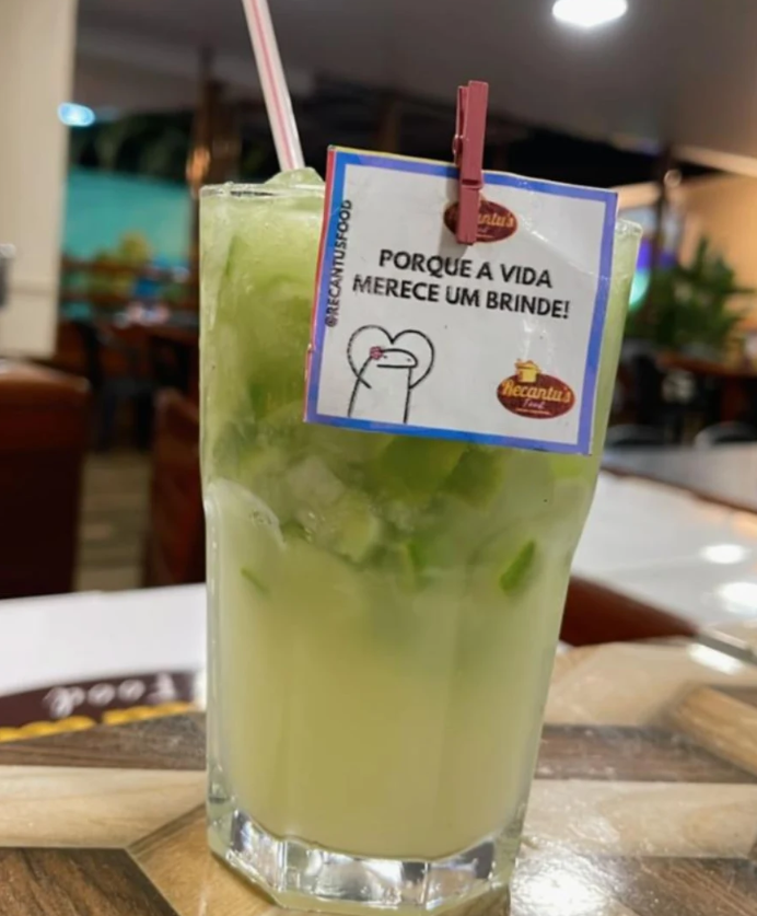 caipirinha de limão 