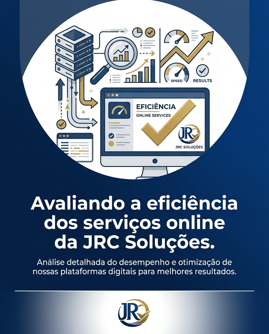 Avaliando a eficiência dos serviços online da JRC Soluções